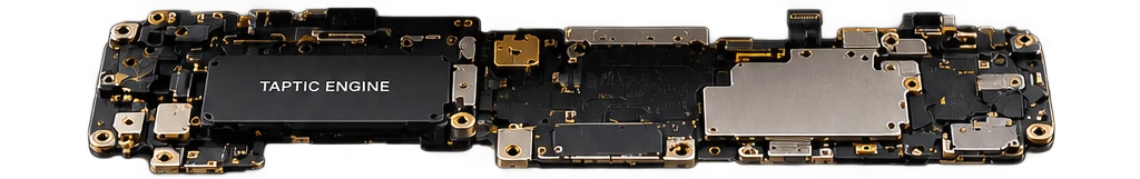 Bobina MagSafe e Sensores